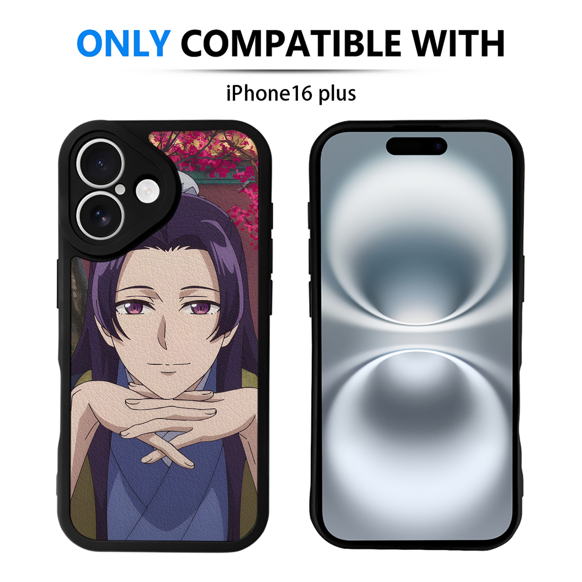 薬屋のひとりごと The Apothecary Diaries 【iPhone 16シリーズ対応】シリコンスマホケース（レザー調） 材質：シリコン